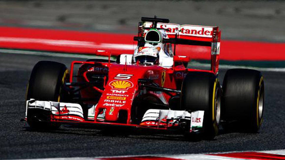 Ферари оглави класирането в тренировка номер едно в Испания