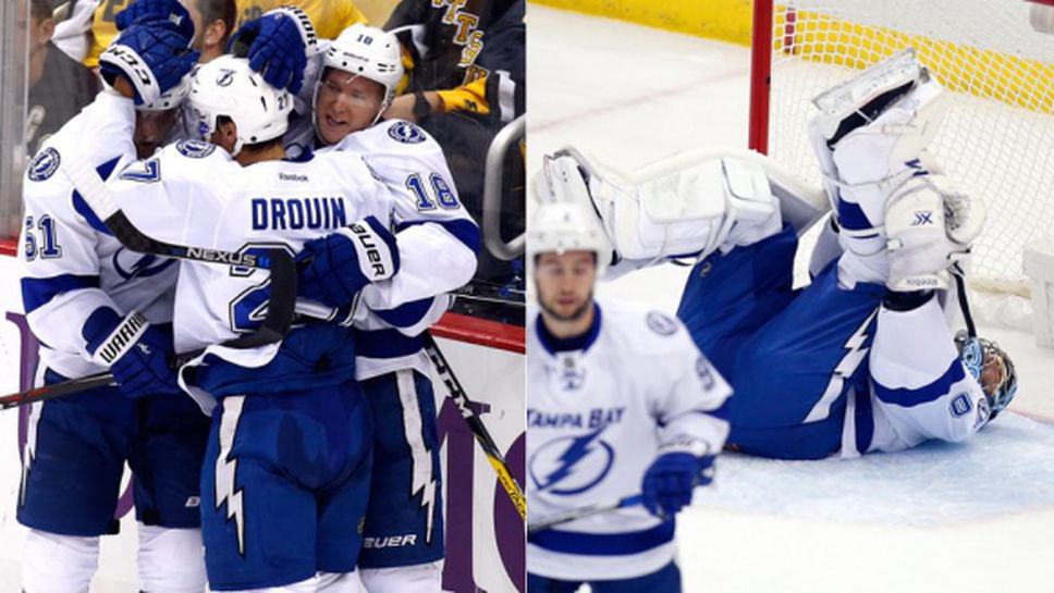 Тампа Бей поведе срещу Питсбърг във финалния плейоф на Изток