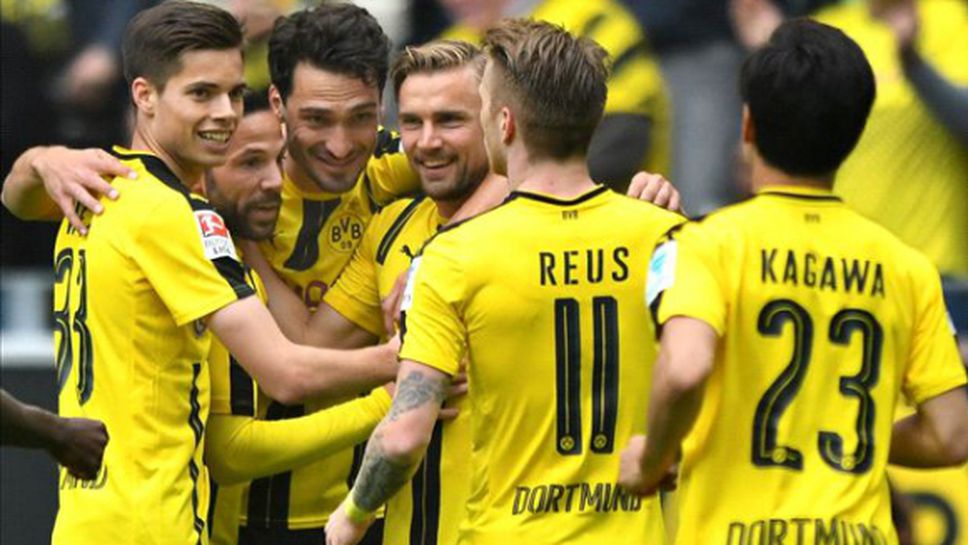 Ройс спаси Дортмунд на финала, "жълто-черните" завършват с няколко рекорда (видео)