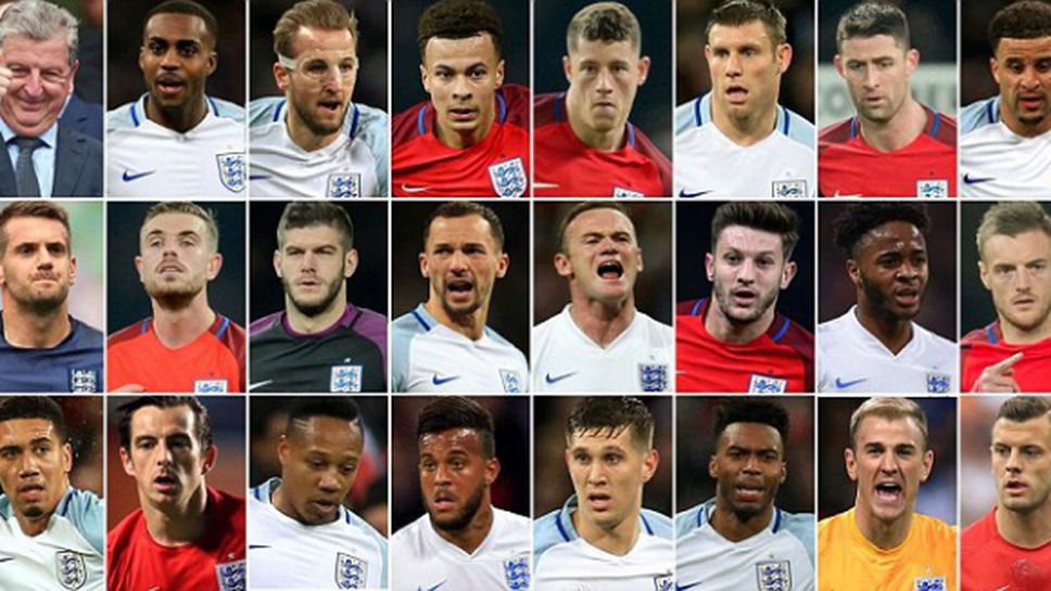 Голяма изненада в състава на Англия за Евро 2016, вижте избраниците на Ходжсън