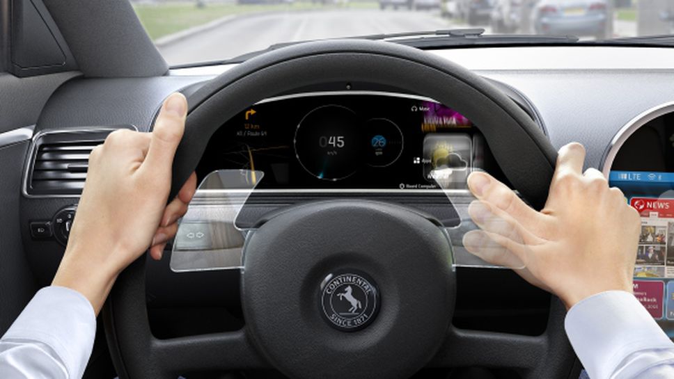 С едно движение - Continental създаде волан, разпознаващ жестове
