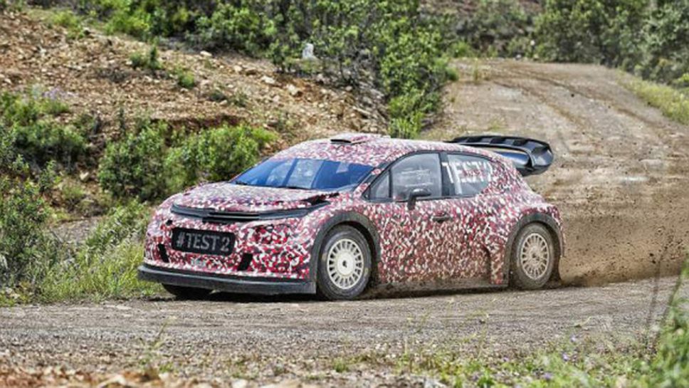 Отборът на Citroen продължава с тестовете по новата кола (видео)