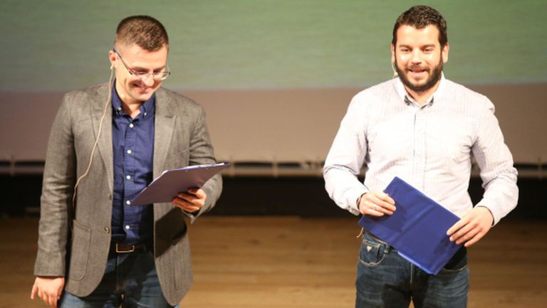 Иван и Андрей дадоха 100 бона за клубния магазин на Левски