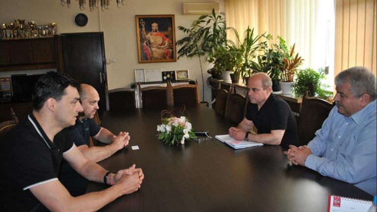 Кметът на Русе се срещна с Владо Николов