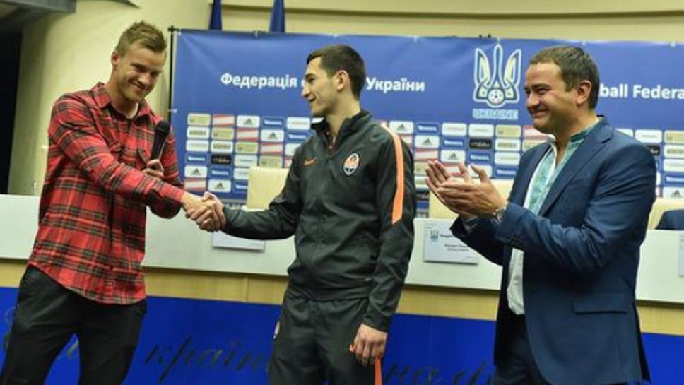 Побойниците Ярмоленко и Степаненко в състава на Украйна за Евро 2016