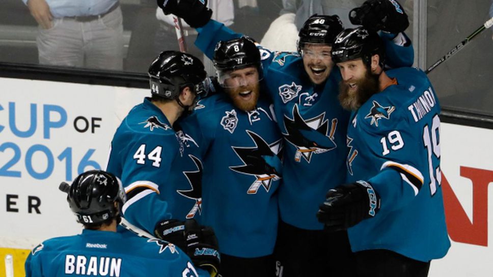 Томаш Хертъл с два гола при победата на Сан Хосе над Сейнт Луис