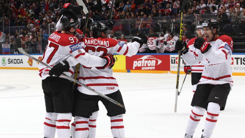 Канада стигна до финала на Световното първенство по хокей