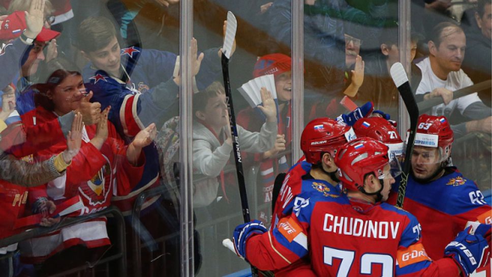 Русия размаза САЩ и се окичи с бронз от световното по хокей
