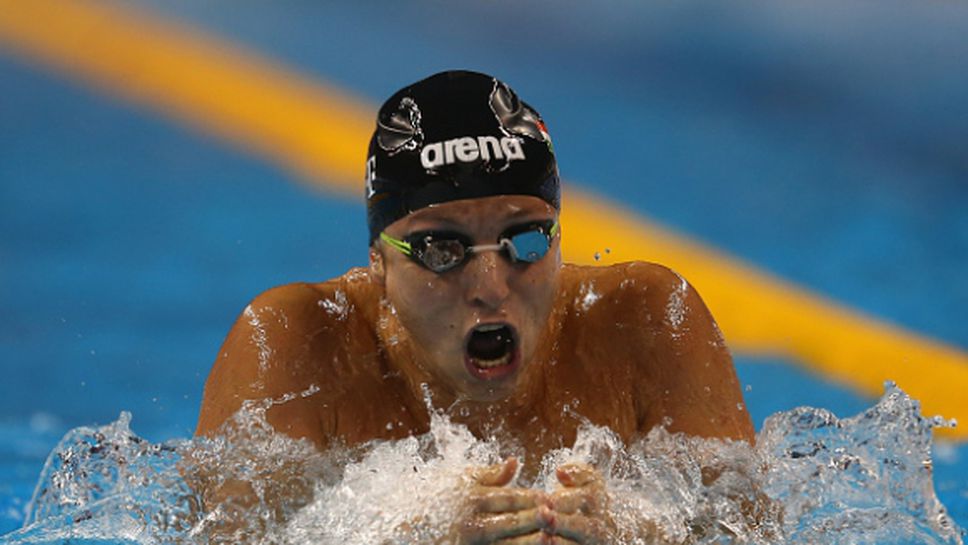 Давид Верасто взе златото на 400 метра съчетано плуване в Лондон