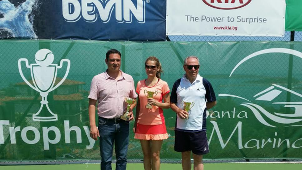 Завърши вторият медиен турнир по тенис "Санта Марина Къп"