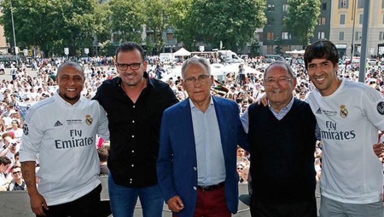 Раул президент, пяха във фензоната на Реал в Милано