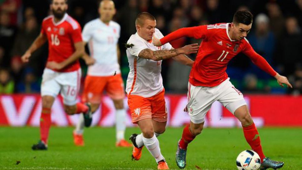 Атакуващ халф на Уелс пропуска Евро 2016 заради контузия