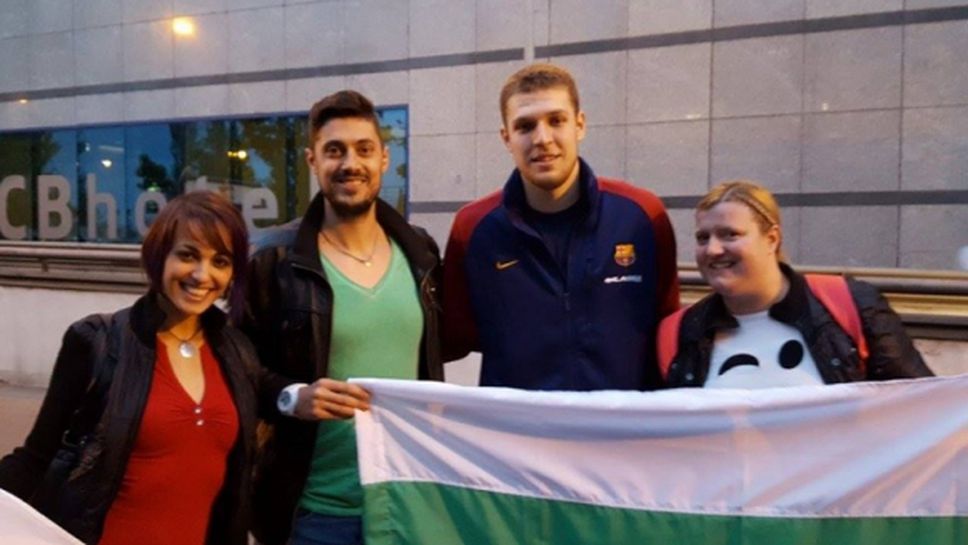 Български волейболист носи късмет на Везенков