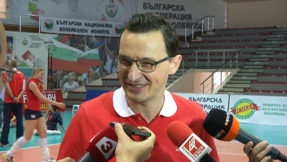 Драган Нешич: Доволен съм от старанието на момичетата