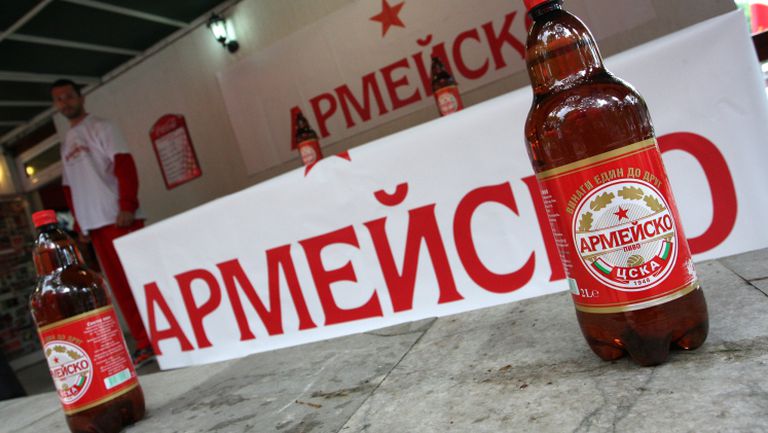ВК ЦСКА представи бира "Армейско Пиво" - Винаги един до друг