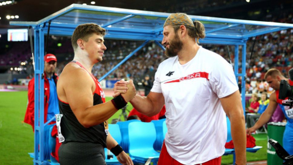 Топатлетите в тласкането на гюле ще премерят сили в Лозана