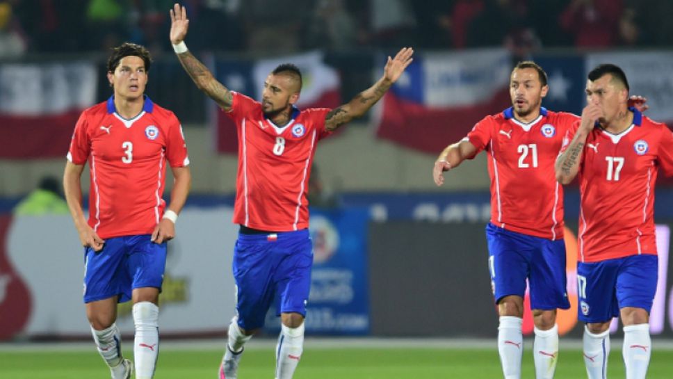 "Студио Копа Америка" след головата фиеста между Чили и Мексико