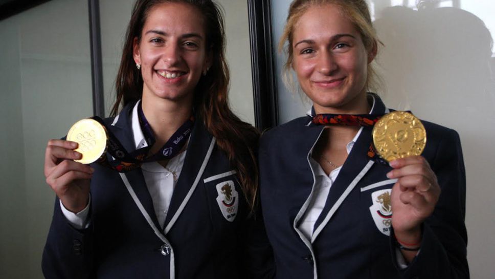 Сестри Стоеви: Щастливи сме, че донесохме първия златен медал от Баку