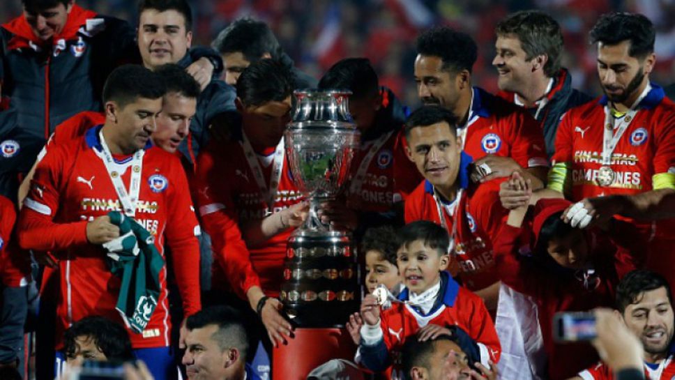 Чили е новият футболен крал на Южна Америка!
