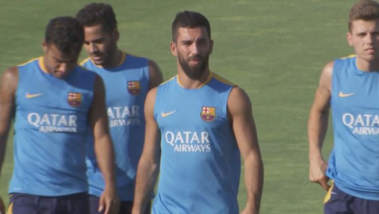 Първа тренировка на Барселона за сезона, Арда Туран започна с каталунците