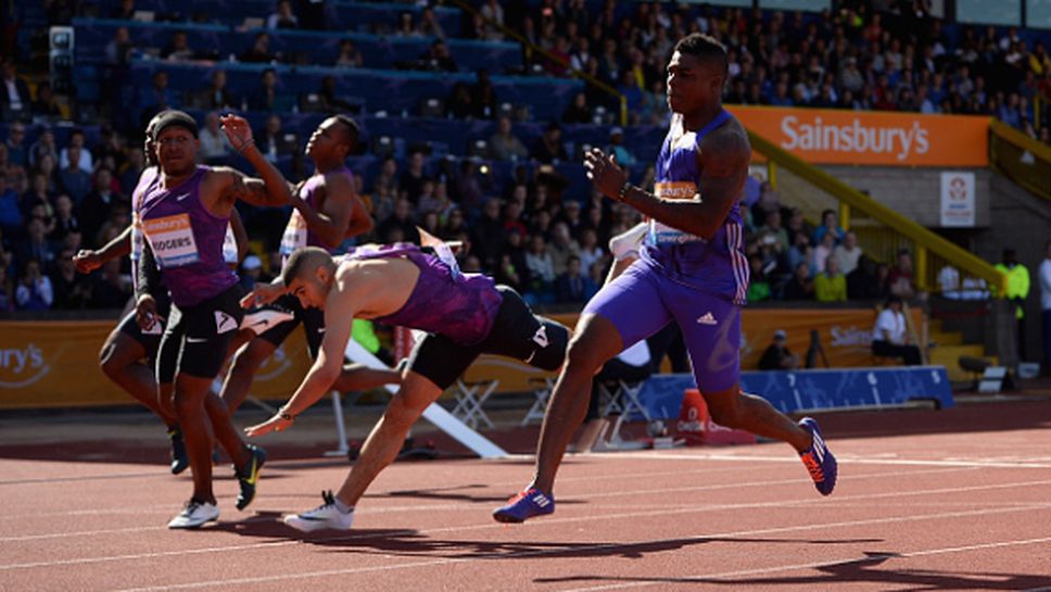 Брейси спечели бягането на 100 метра на Диамантената лига в Бирмингам