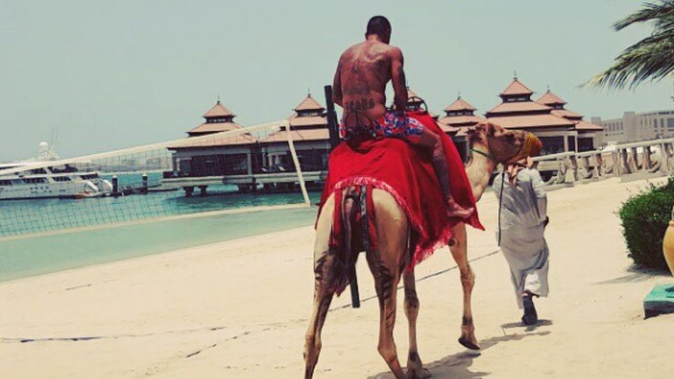 Благой Георгиев яхна камила в Дубай