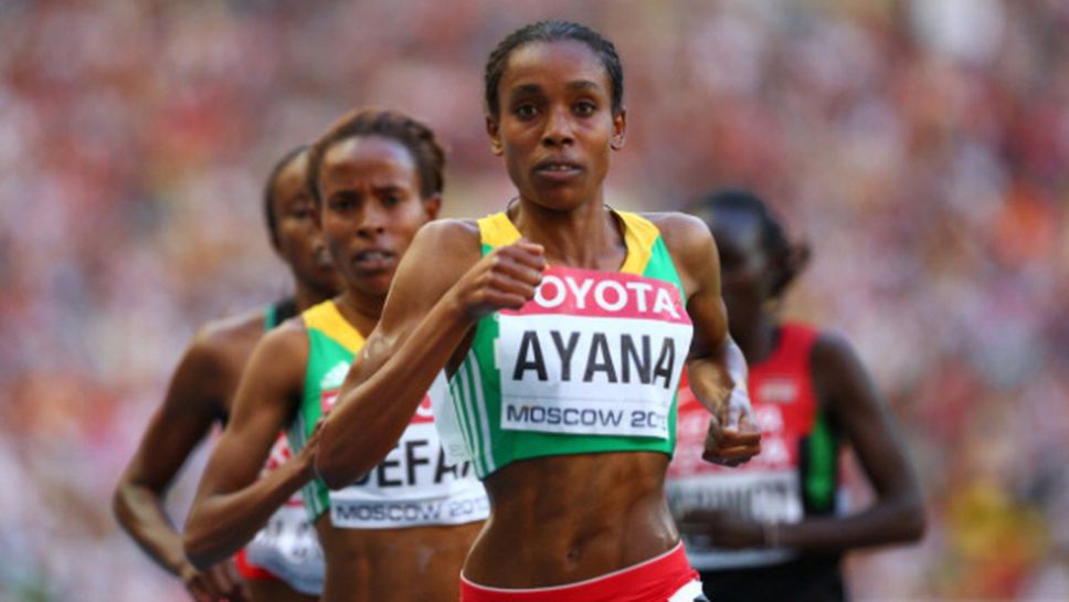 Аяна подобри рекорд на Етиопия за резултат №1 в света за сезона на 3000 м