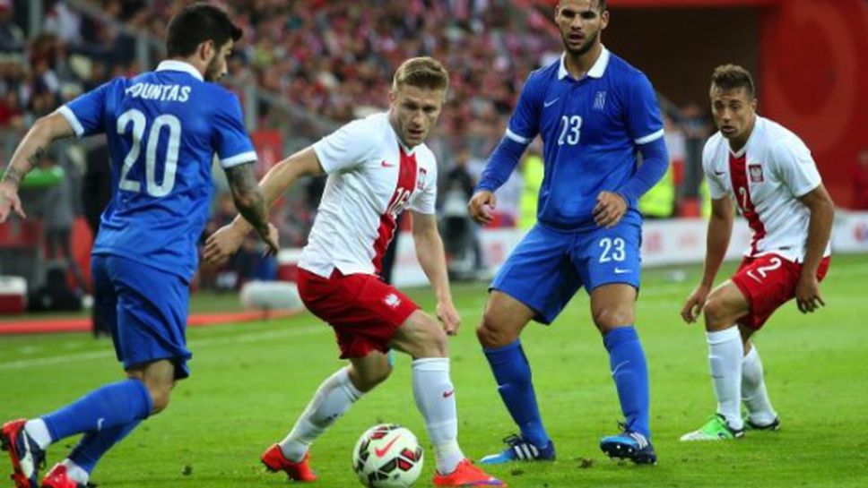 Полша и Гърция не си вкараха голове в Гданск (видео)