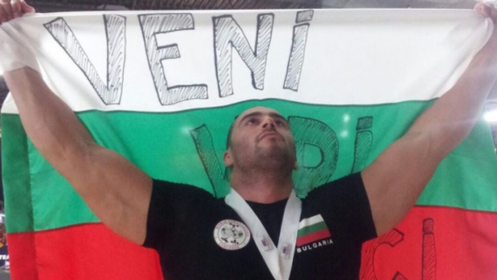 Ицо Мусков с два сребърни медала на европейското по силов трибой