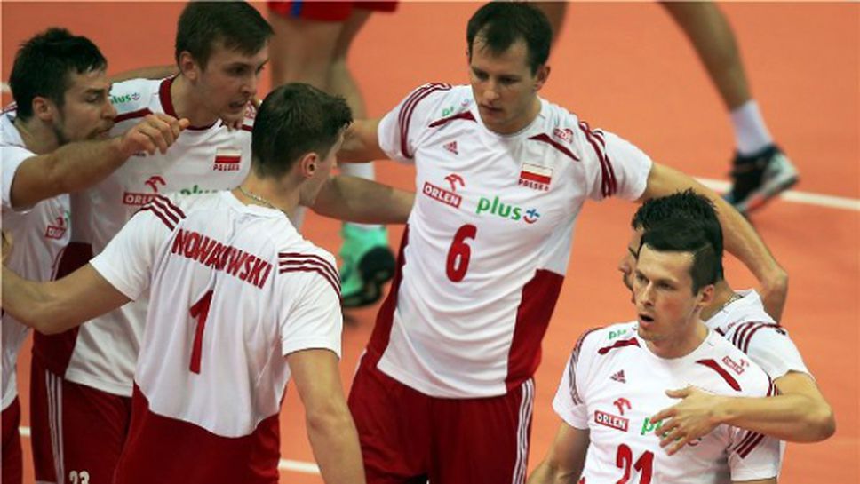 Силна Полша удари Русия с 3:1 в Казан