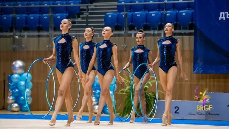 България спечели отборната титла на Европейското по художествена гимнастика