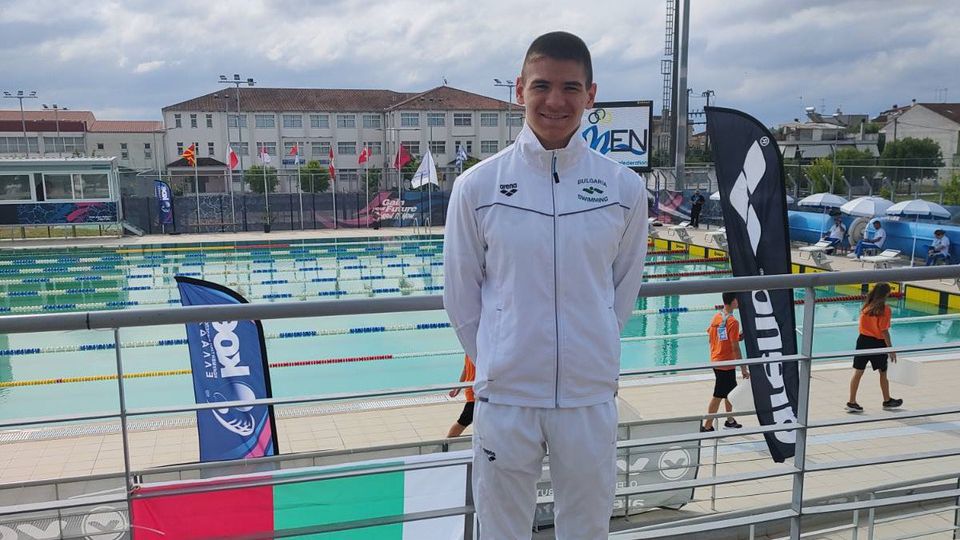 Личен рекорд за Дейвид Найденов на Mediterranean Swimming Cup