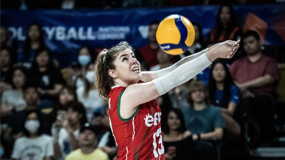 Мила Пашкулева в Топ 3 на защитниците в Лигата на нациите