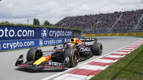 Верстапен донесе победа №100 на Ред Бул във Формула 1 с едно безгрешно каране в Канада