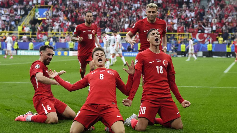 Изключителни голове донесоха победата на Турция в спектакъл срещу дебютанта Грузия