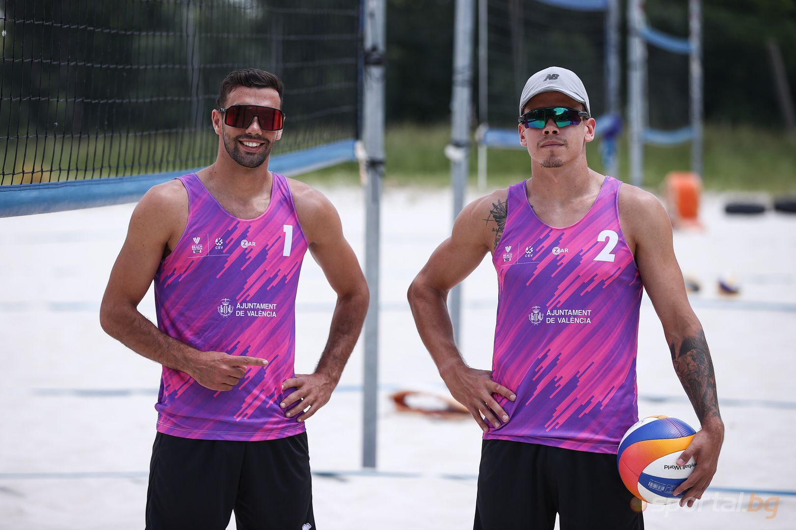  Димитър Калчев и Димитър Механджийски преди шампионата за 