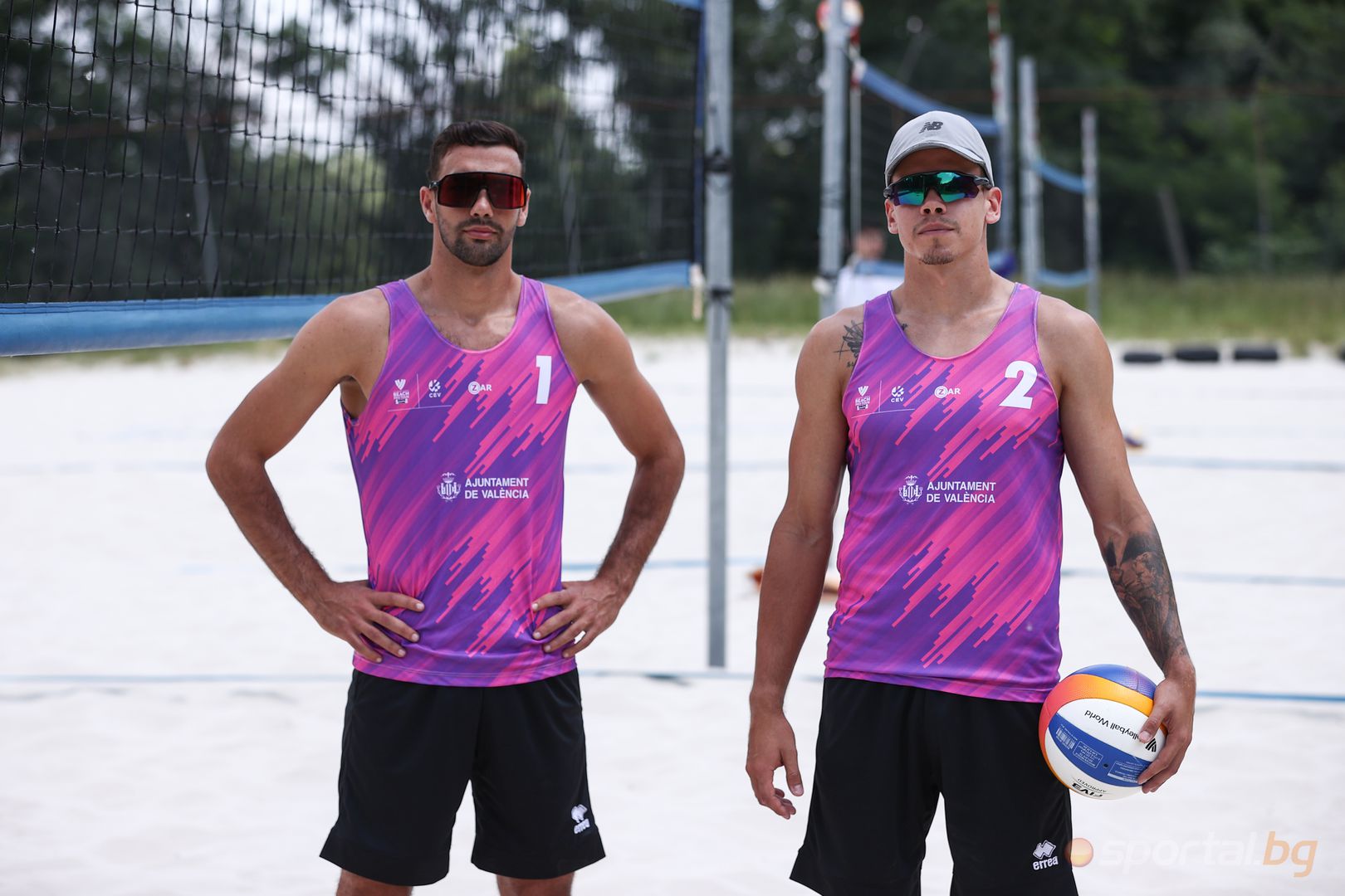  Димитър Калчев и Димитър Механджийски преди шампионата за 