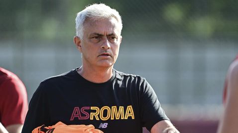 Моуриньо въведе нови елементи в тренировките на Рома (видео)