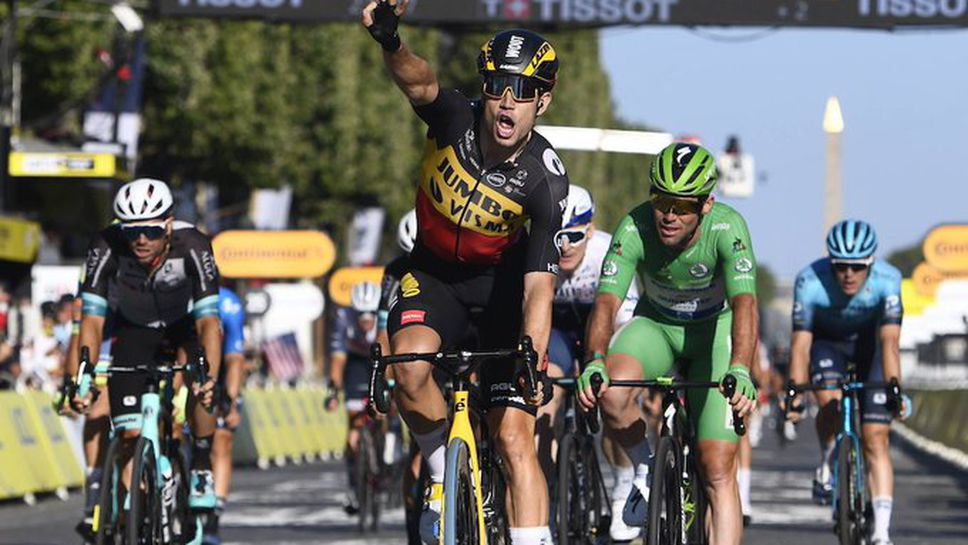 Ван Аерт засенчи победителя Погачар в последния етап на “Тур дьо Франс”