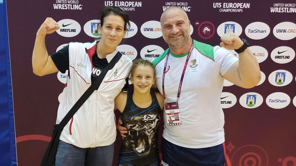 Даяна Стойчева се окичи със сребро на Евро 2022 за момичета в Загреб