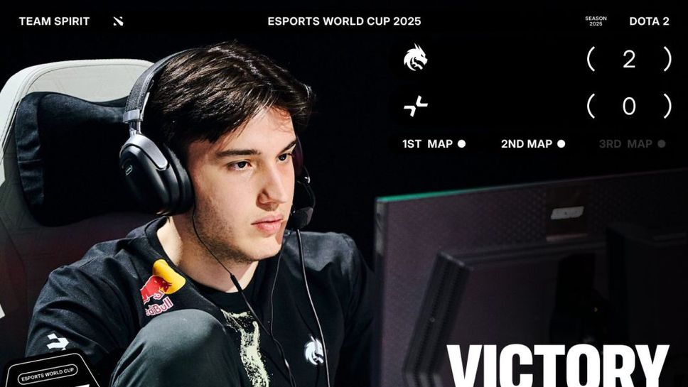 Team Spirit е първият финалист на Световното по Dota 2