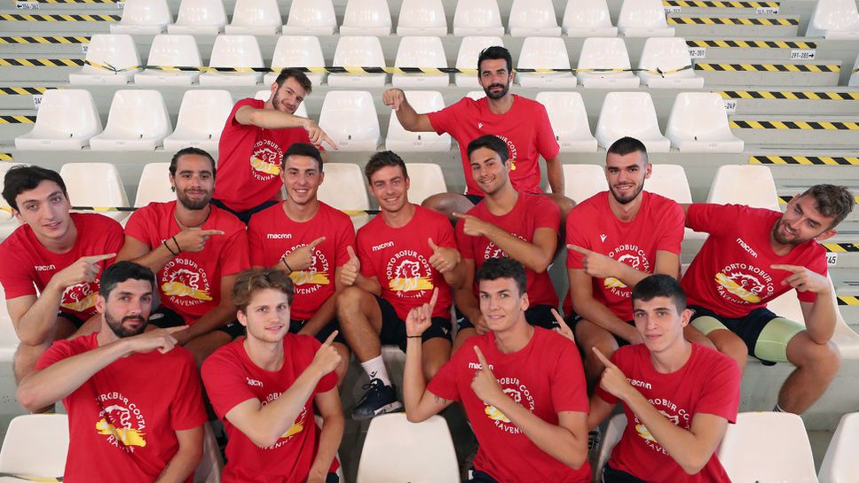 Димитър Димитров направи първа тренировка с Равена 🏐