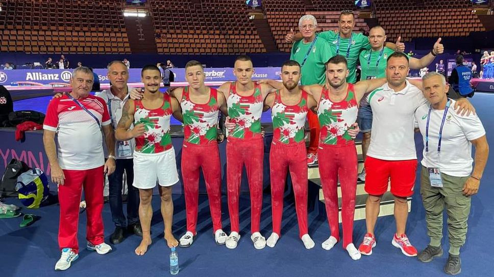 България завърши на 18-о място в отборното класиране на Европейското първенство по спортна гимнастика
