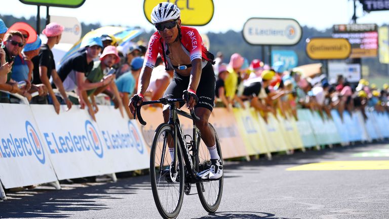 Колумбийският колоездач Наиро Кинтана се оттегли от участие в Обиколката