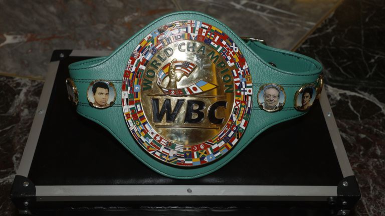 Световният боксов съвет ( WBC ) обяви на официалния си