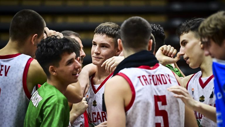 Националният отбор на България по баскетбол за момчета до 16-годишна