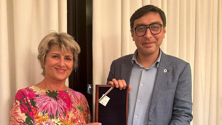 Весела Лечева проведе работна среща с министъра на спорта на Азербайджан