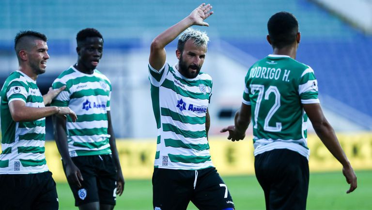  Силова подготовка за футболистите на Черно море 