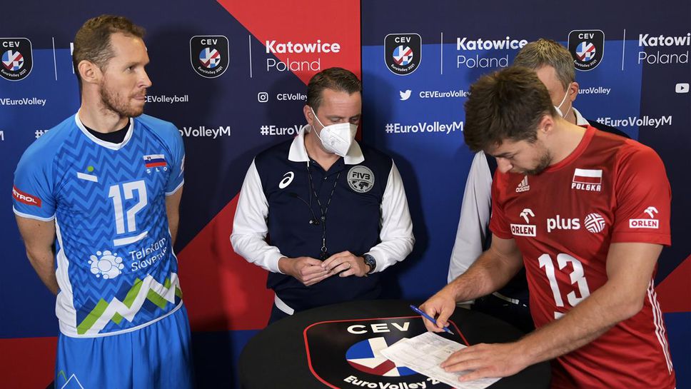 Полуфинал №1 на Евроволей 2021: Полша - Словения 🏐