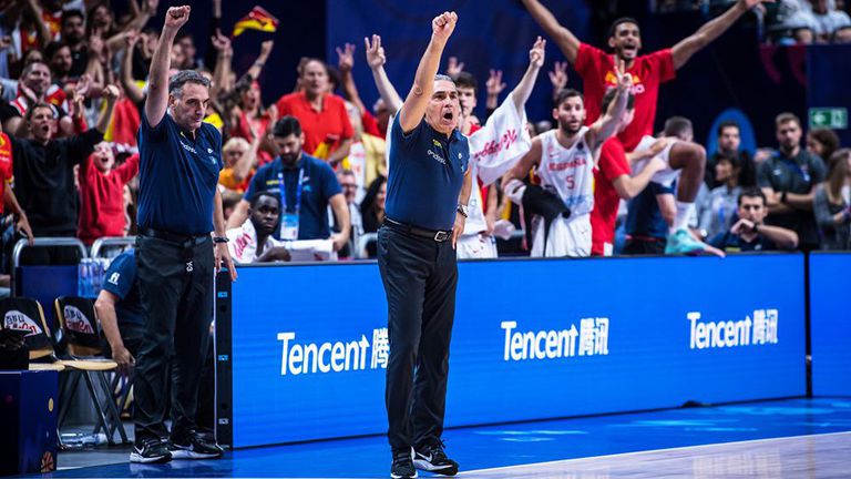 Селекционерът на новия европейски шампион Испания Серджо Скариоло сподели първите